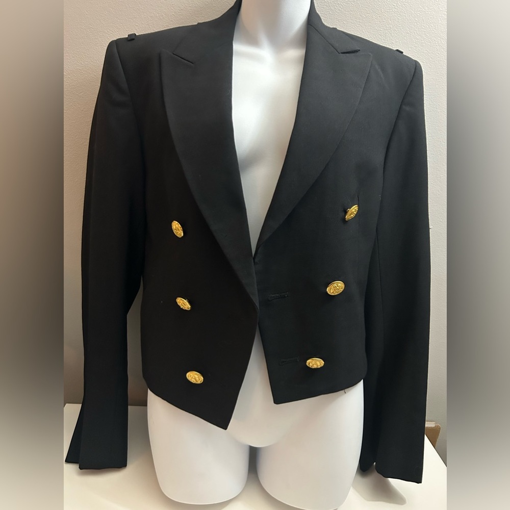 Gorgeous Vintage Black Blazer Made In USA